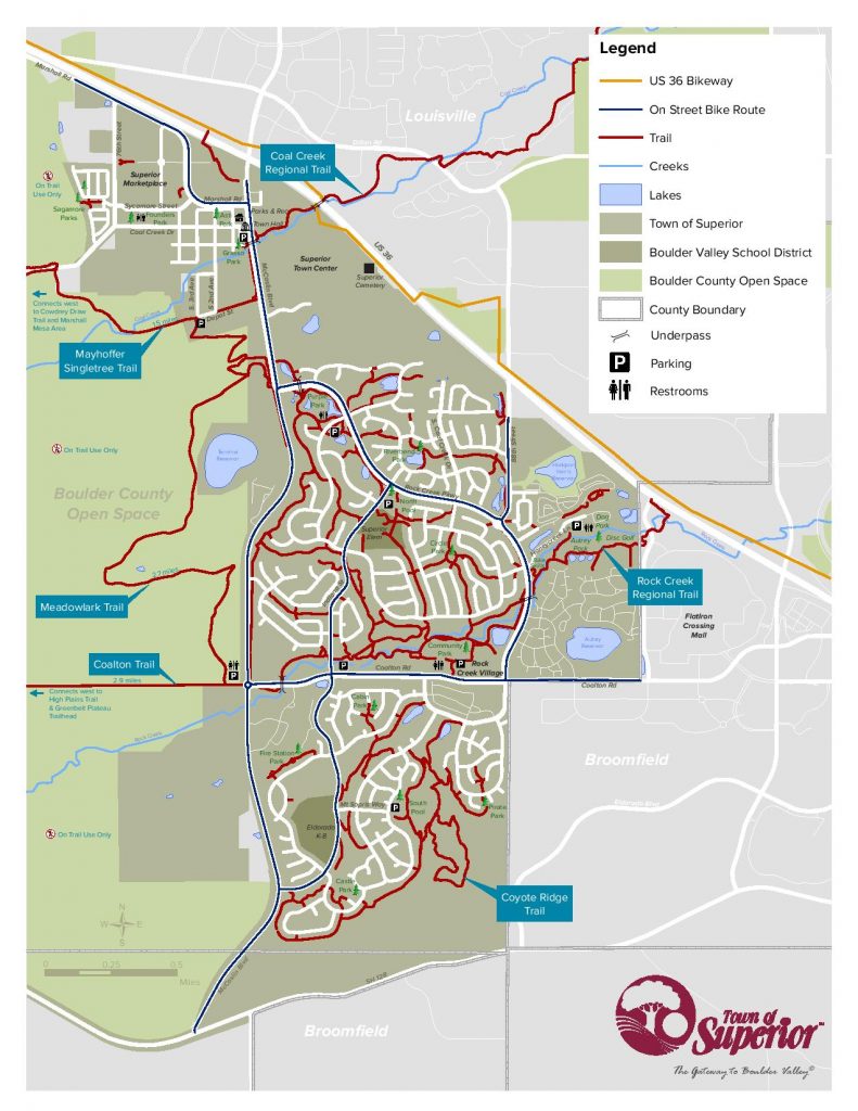 Superior Trail Map